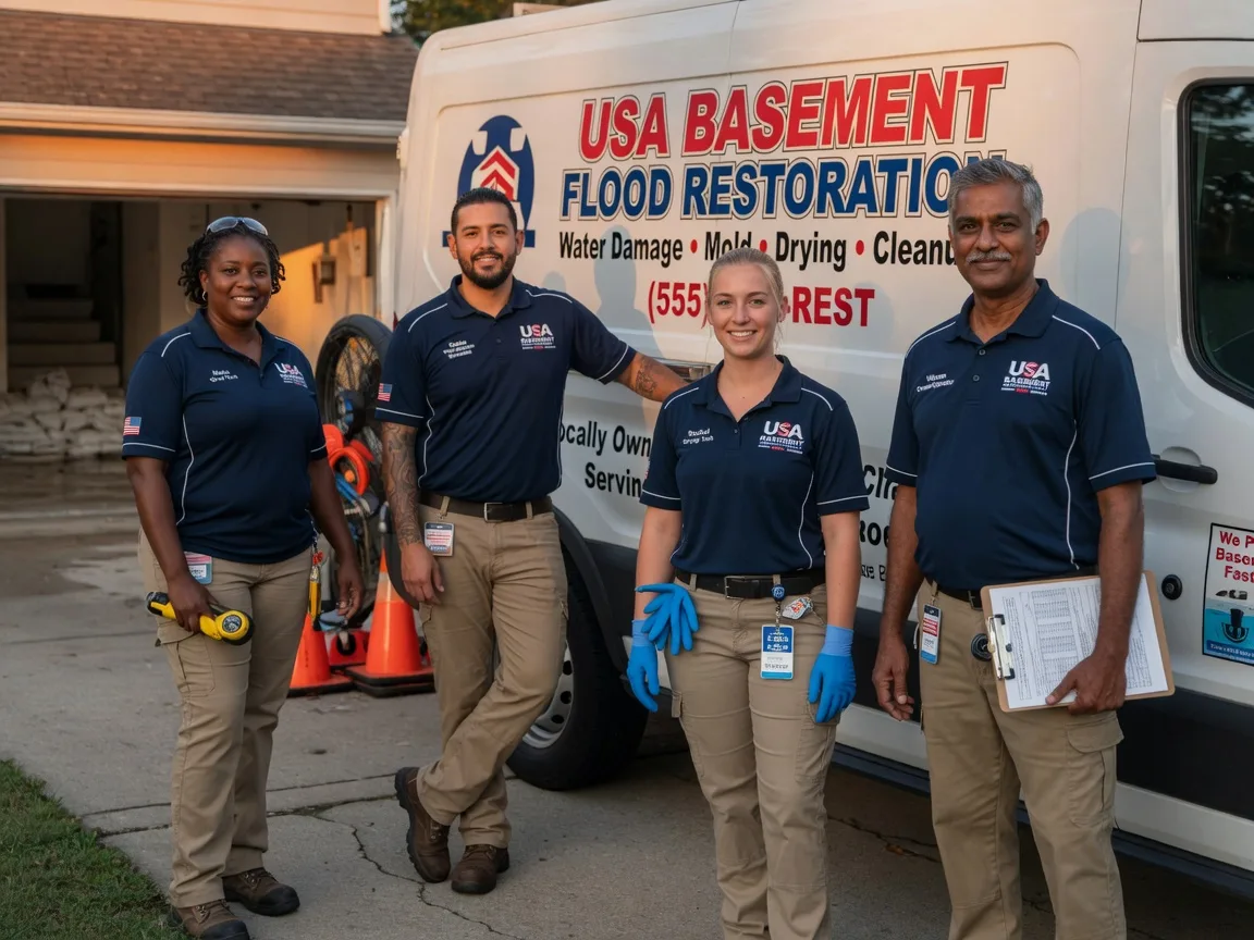 Basement Flood Cleanup company in Fresno, TX